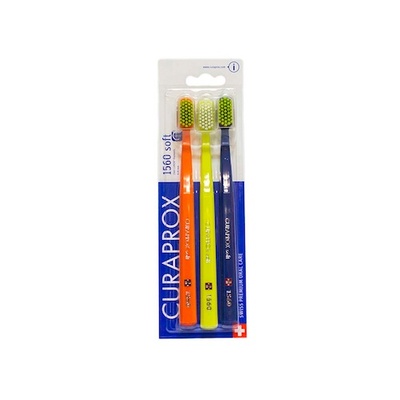 CURAPROX CS 1560 Soft - zubná kefka 3 ks