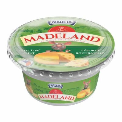 Syr tavený Madeland 125g Madeta