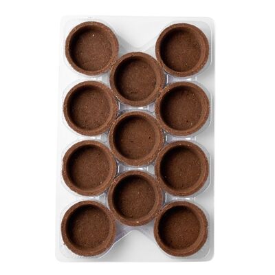 Tartaletka čokoládová bezlepková 60x20mm 11ks