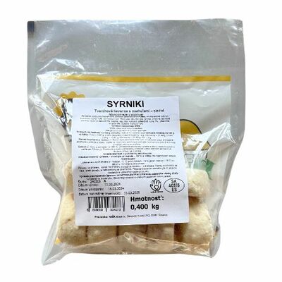 Mr.Syrniki tvarohové s marhuľami 400g NTK