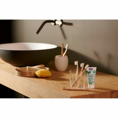 Chicco zubná kefka od 3rokov Bamboo 1ks