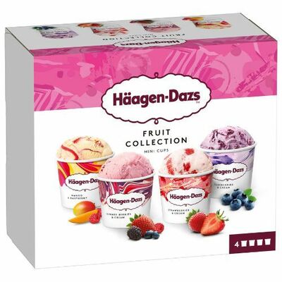Mr.Häagen-Dazs zmrzlina Fruit collection 4x95ml