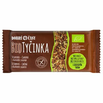 Dobré časy tyčinka sezamová - ľanová 40g
