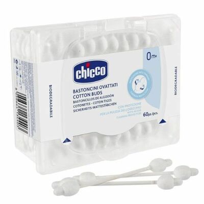 Chicco Tyčinky vatové anatomické 60ks