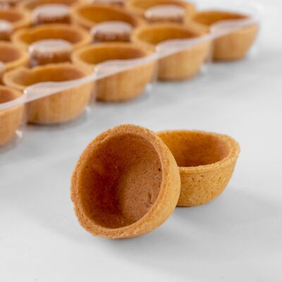 Tartaletka maslová bezlepková 40x18mm 42ks