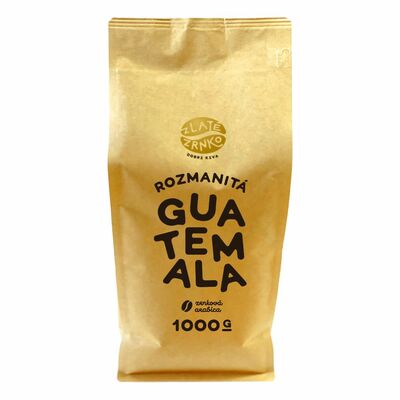 Zlaté Zrnko Guatemala zrnková káva 1kg