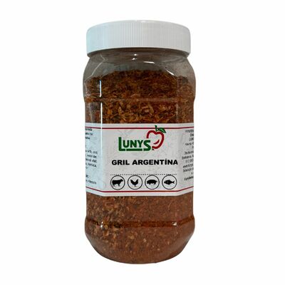 Zmes korenia na gril Argentína 650g Lunys