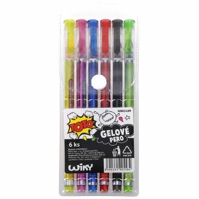 Toto Perá gélová 0.5mm farebná 6ks