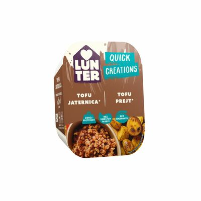 Quick&amp;Easy tofu Jaternica 190g Lunter