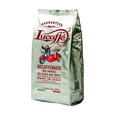 Lucaffé Decaffeinato zrnková káva 700g