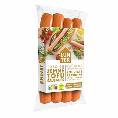 Tofu PÁRKY jemné LUNTER 200g