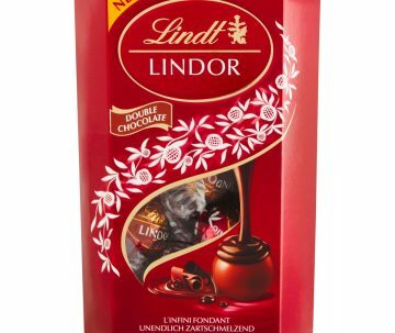 Lindt Lindor pralinky Double chocolate 200g