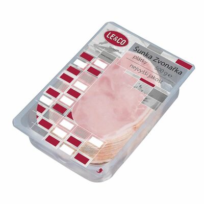 Šunka Zvonarka plátkovaná cca 500g LE&amp;CO