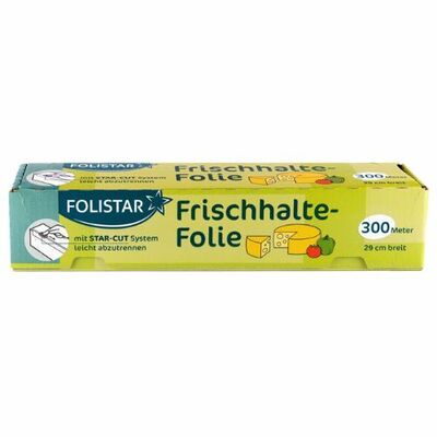 Fólia potravinová 300m x 29cm (DxŠ) Folistar