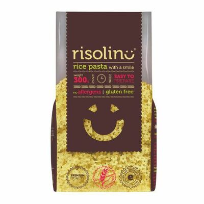 Ryžové cestoviny Hviezdičky 300g Risolino
