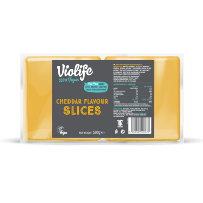 Syr rastlinný Cheddar plátky 500g Violife