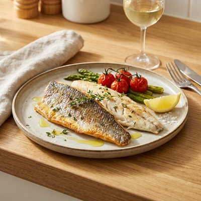 Mrazený Morský vlk filet s kožou 1kg AG Seafood