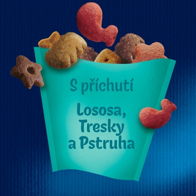 Felix Party Mix maškrty pre mačky Ocean Mix 60g