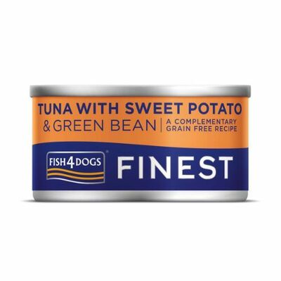 Fish4dogs Finest Konzerva Tuniak s batátmi 85g