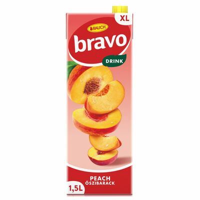 Rauch Bravo Broskyňa 1,5l