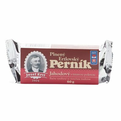 Perník Ertlovský Jahodový 60g Jozef Ertl