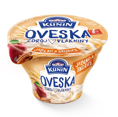 Oveska jablko a škorica 150g Kunín