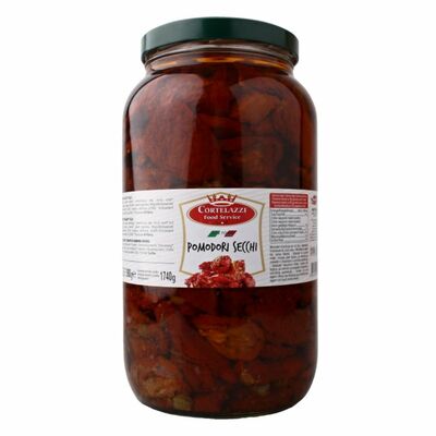 Paradajky sušené v oleji 2900g (3100ml) Cortelazzi