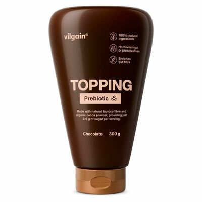 Topping Prebiotic Čokoláda 300g Vilgain VÝPREDAJ