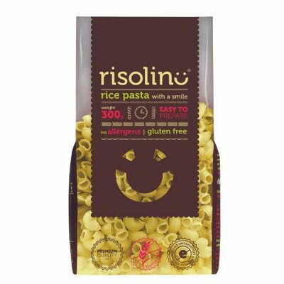 Ryžové cestoviny Macaroni 300g Risolino
