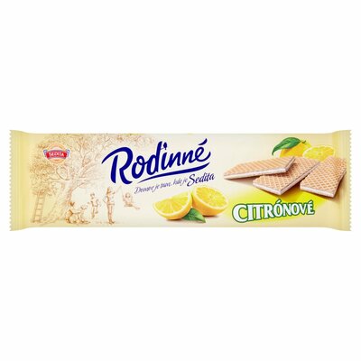 Rodinné oblátky Citrónové 130g Sedita