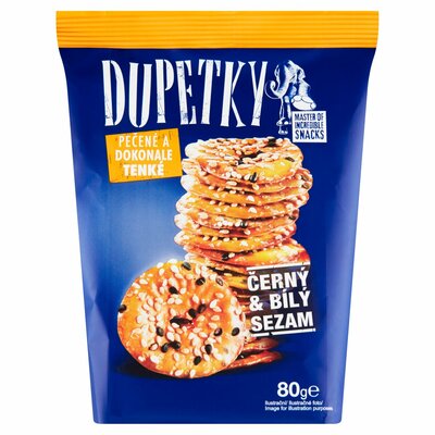Dupetky Čierny a biely sezam 80g