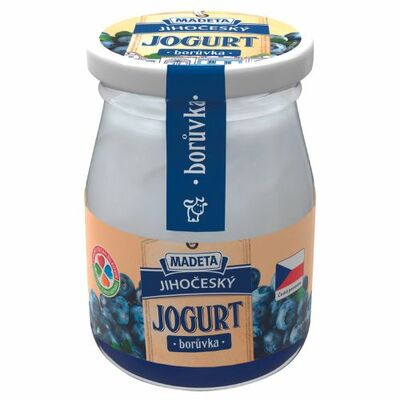 Jogurt Jihočeský čučoriedka 200g Madeta