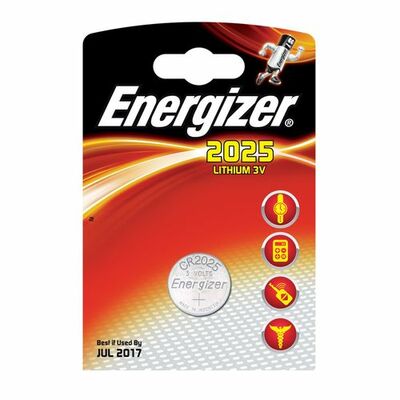 Batéria gombikova CR2025 Li 1ks Energizer