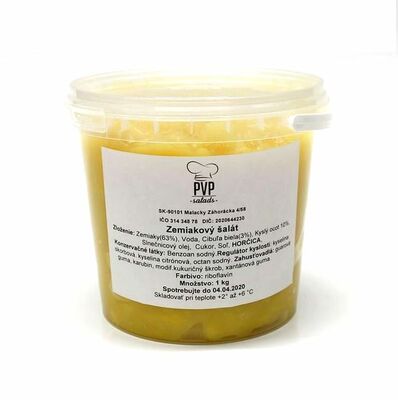 Šalát Zemiakový 1kg PVP VÝPREDAJ