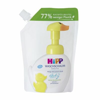 HiPP Babysanft Pena na umývanie - náhradná náplň, 250ml