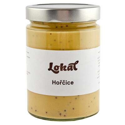 Horčica 550g Lokál