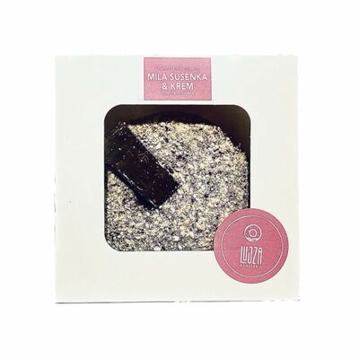 Donut  Mila s mliečnou čokoládou a krémovou náplňou 170g Lujza Donuterie