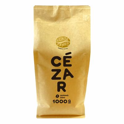 Zlaté Zrnko Cézar zrnková káva 1kg