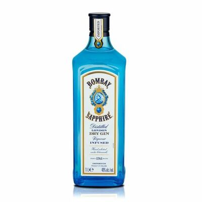 Bombay Sapphire Gin 40% 1,0 l