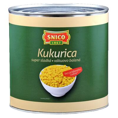 Kukurica sterilizovaná 2150g Snico