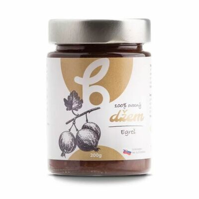 Džem Egrešový premium 200g Bobule