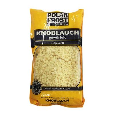 Mrazený Cesnak kocky 2-4mm 1kg/bal Polar Frost VÝPREDAJ