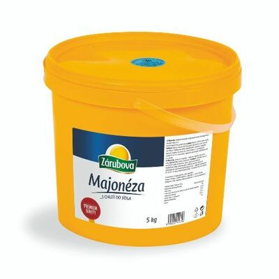 Majonéza Premium 5kg Zárubova