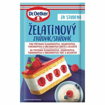 Želatinový stužovač za studena 50g Dr. Oetker