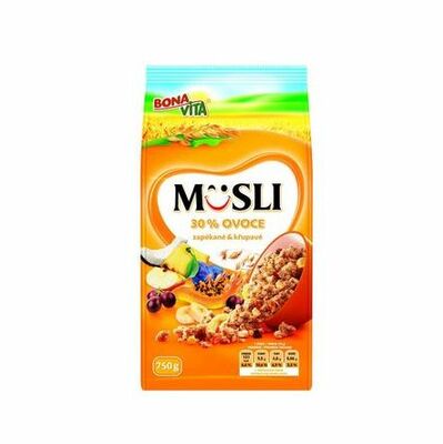 Müsli s ovocím BONA VITA 750g