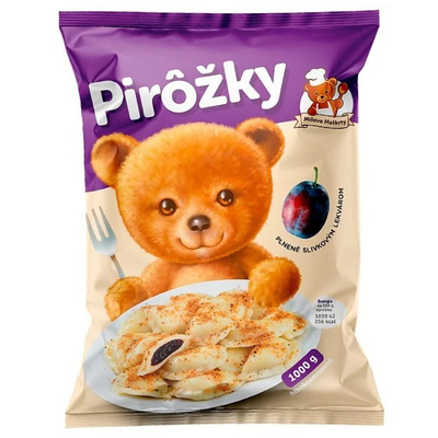 Mrazené Pirohy plnené slivkovým lekvárom 1kg Mišové maškrty