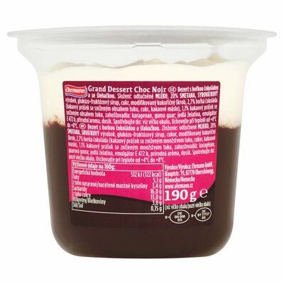 Grand Dessert Choc Noir EHRMANN 190g