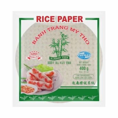 Ryžový papier na jarné závitky 400g Bamboo Tree