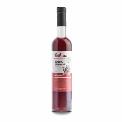 Bobule 100% Bio šťava Čučoriedka 500ml