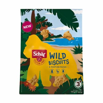 Sušienky Wild Biscuits bezgluténové 115g Schär